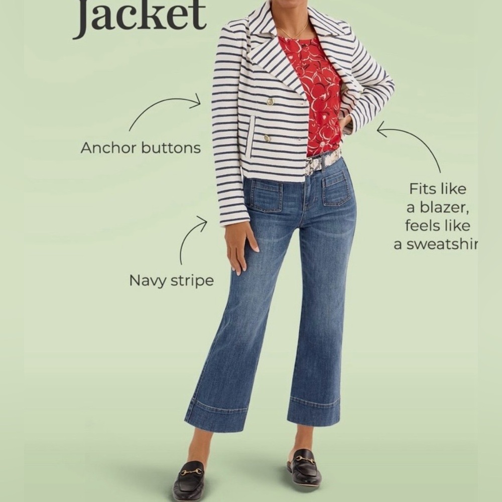 CAbi Even Keel Jacket. Medium. NWOT. - Picture 3 of 3